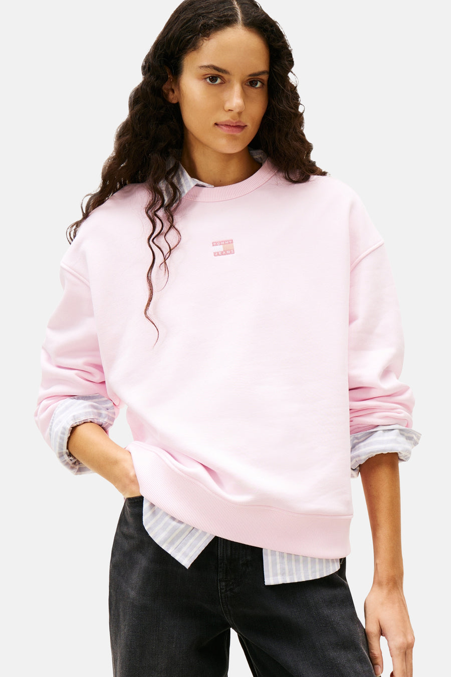 Sweat - Rose - TOMMY JEANS