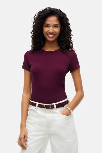 T-shirt à manches courtes - Mauve