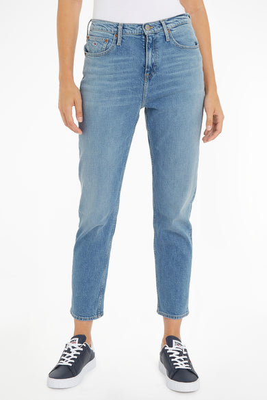 IZZIE ANKLE - mid blue denim