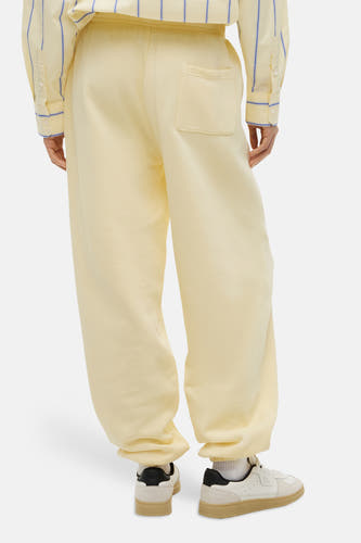 Top uni manche courte jaune - TOMMY JEANS