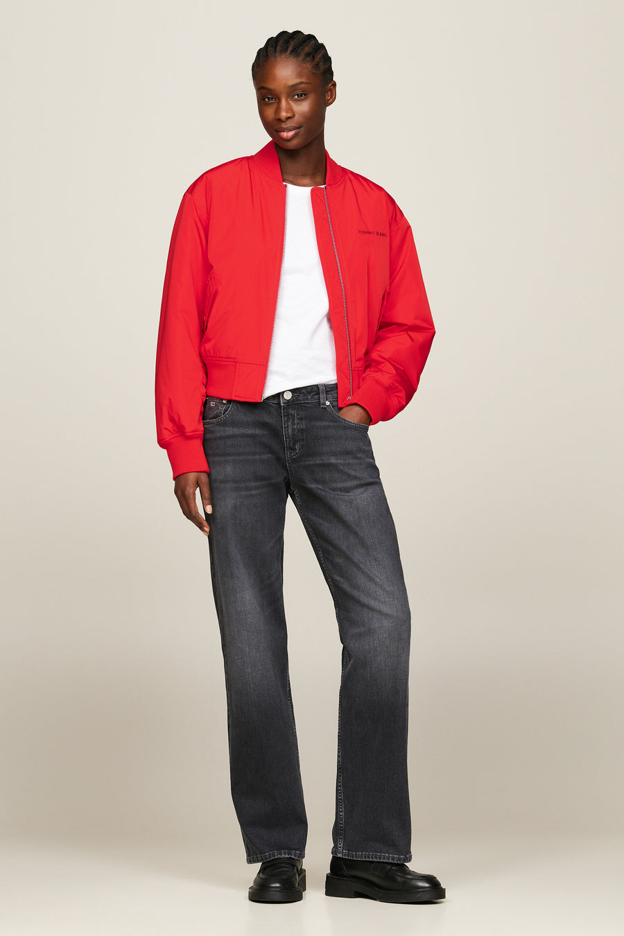 Jeans straight dark grey denim - TOMMY JEANS - TOMMY JEANS - 1