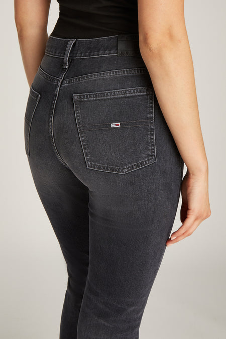 IZZIE - dark grey denim