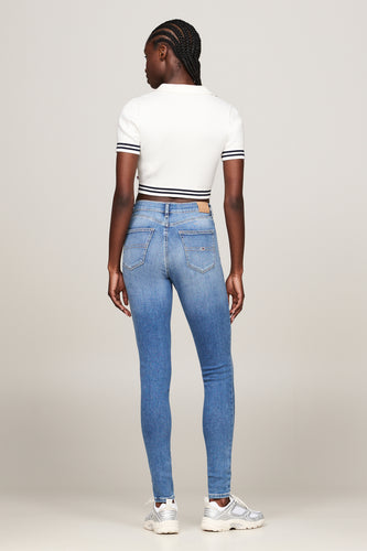 NORA - mid blue denim