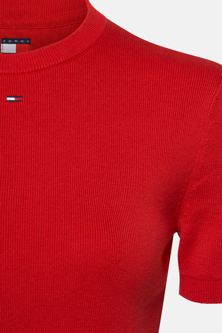 Pull col O Rouge - TOMMY JEANS