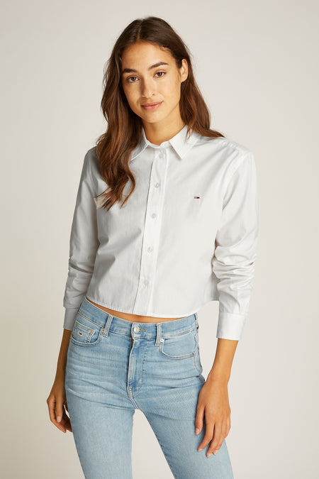 Chemisier (manches longues) Blanc - TOMMY JEANS
