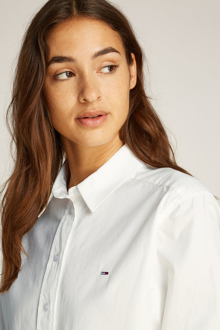 Chemisier (manches longues) Blanc - TOMMY JEANS