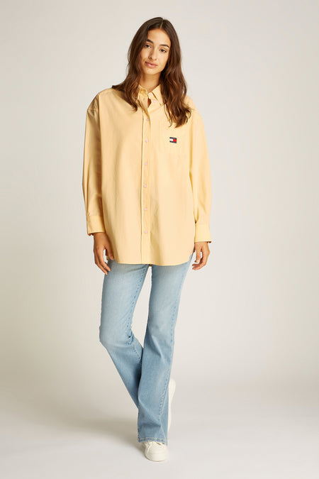 Chemisier (manches longues) Jaune - TOMMY JEANS