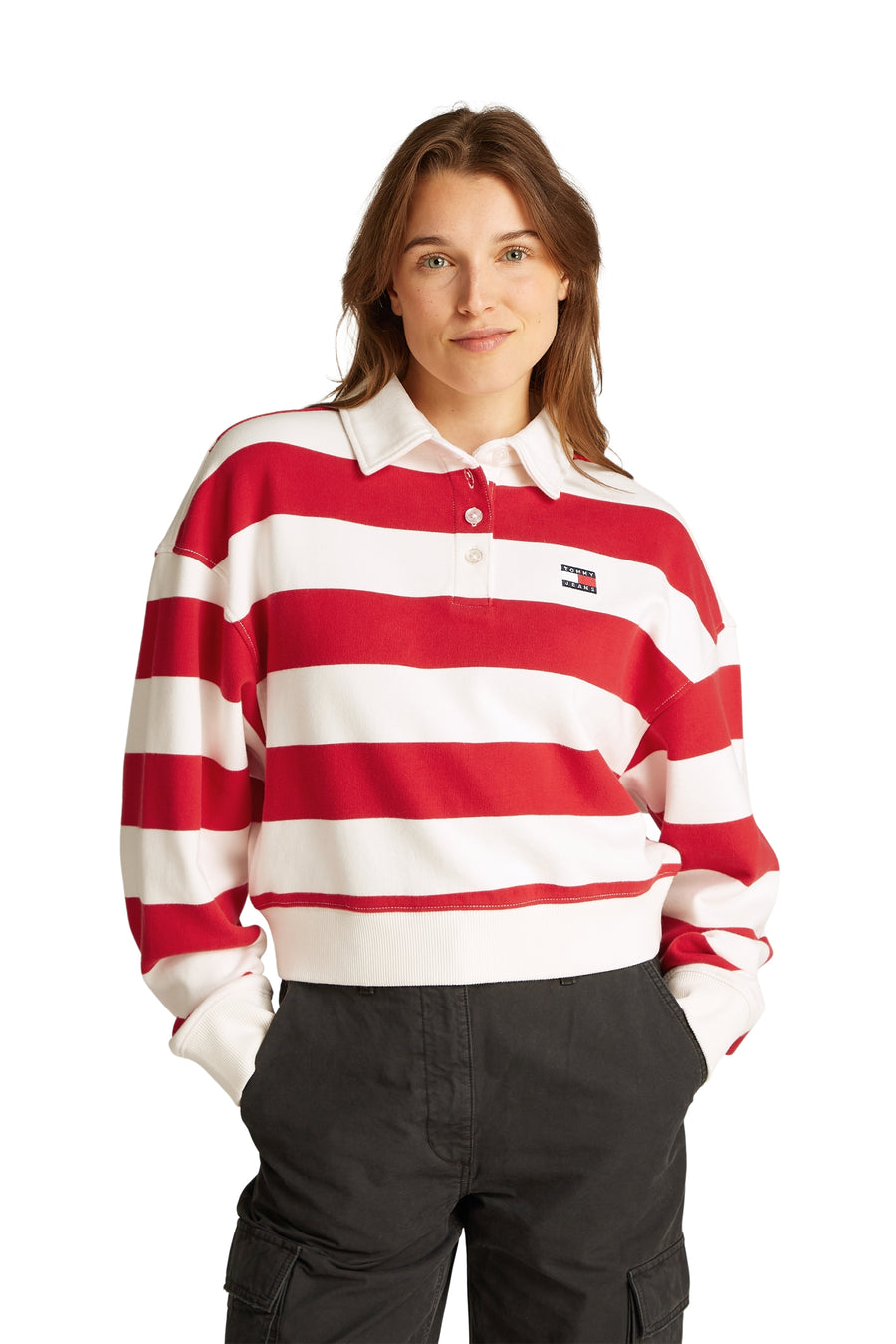 Sweat - rouge - TOMMY JEANS