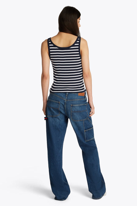 Débardeur Bleu - TOMMY JEANS