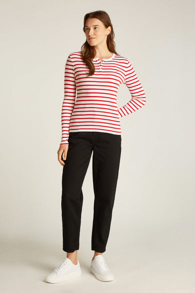 T-shirt (manches longues) Rouge - TOMMY JEANS