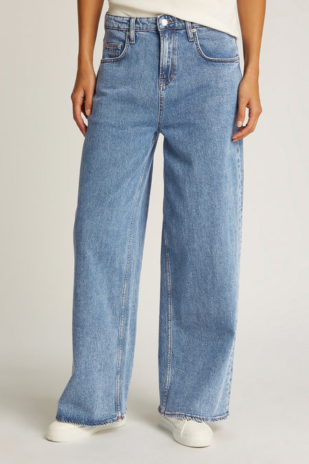 Jeans wide Mid blue denim - TOMMY JEANS