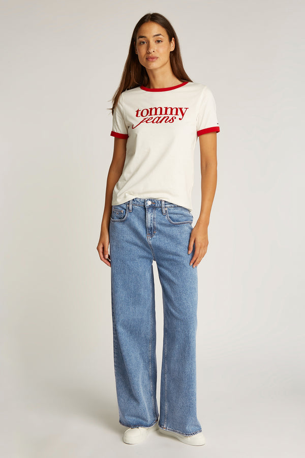 Jeans wide Mid blue denim - TOMMY JEANS