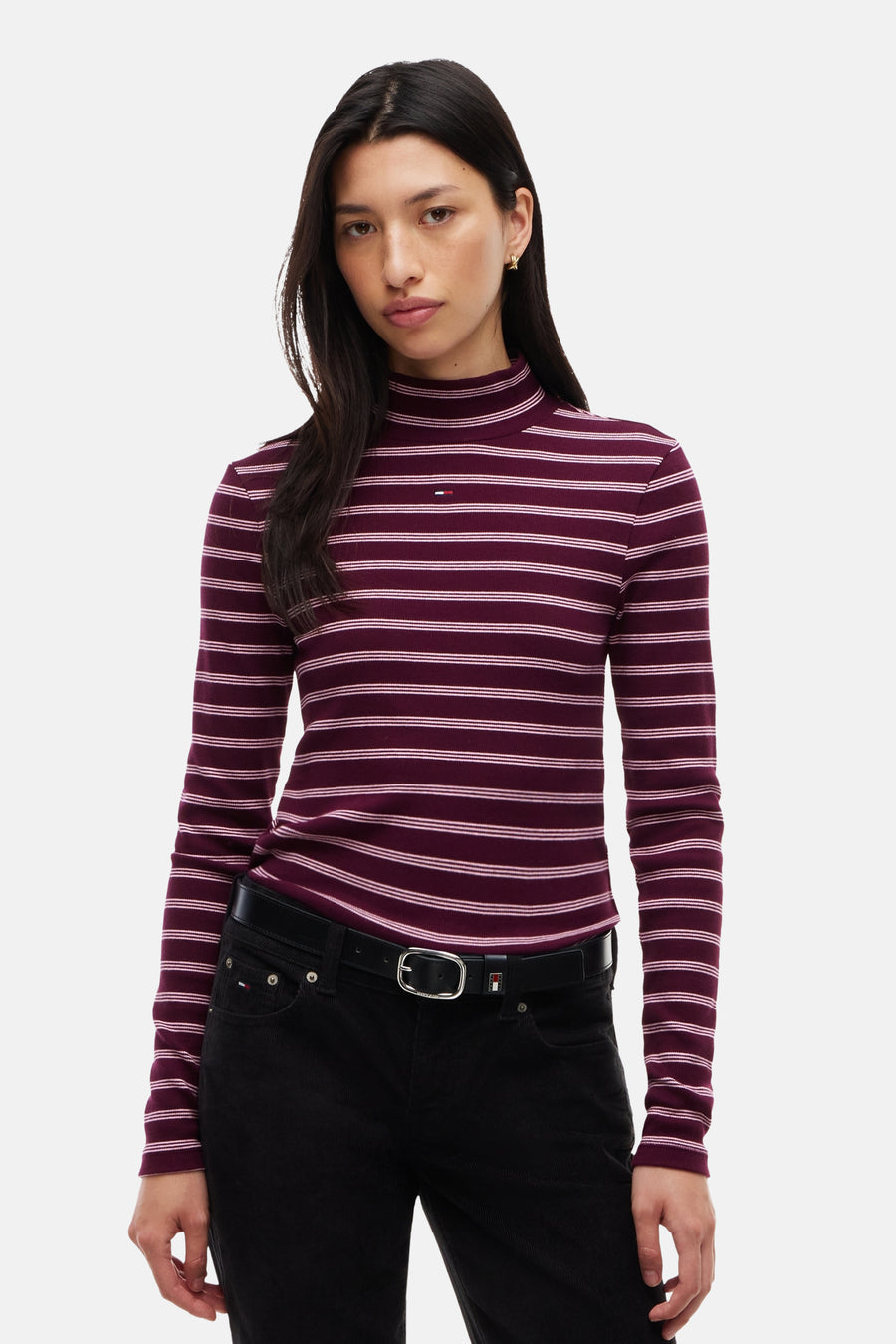 Top (manches longues) mauve - TOMMY JEANS