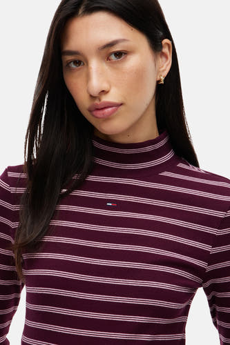Top (manches longues) mauve - TOMMY JEANS