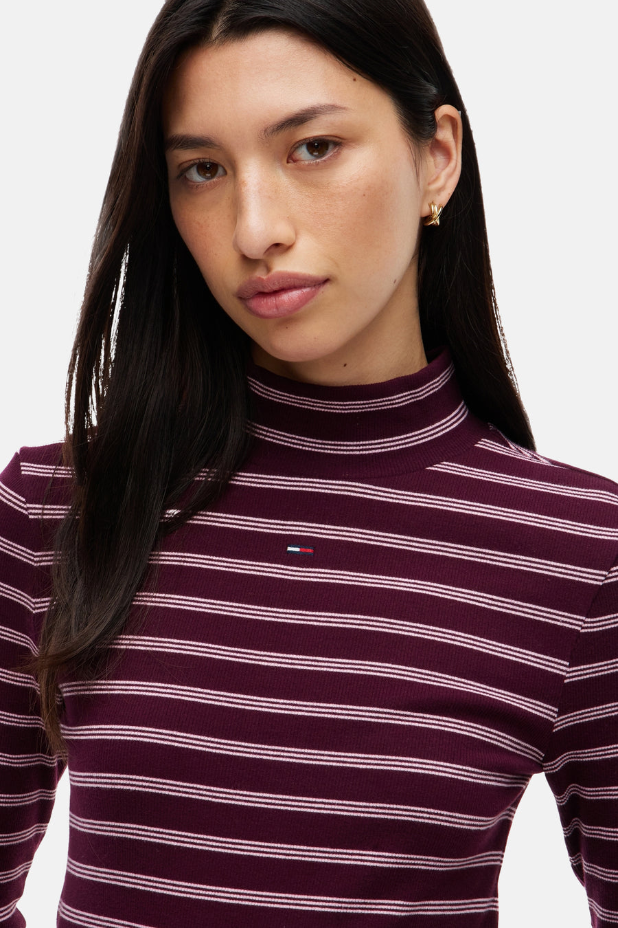 Top (manches longues) mauve - TOMMY JEANS
