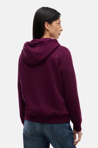 Sweat col O mauve - TOMMY JEANS