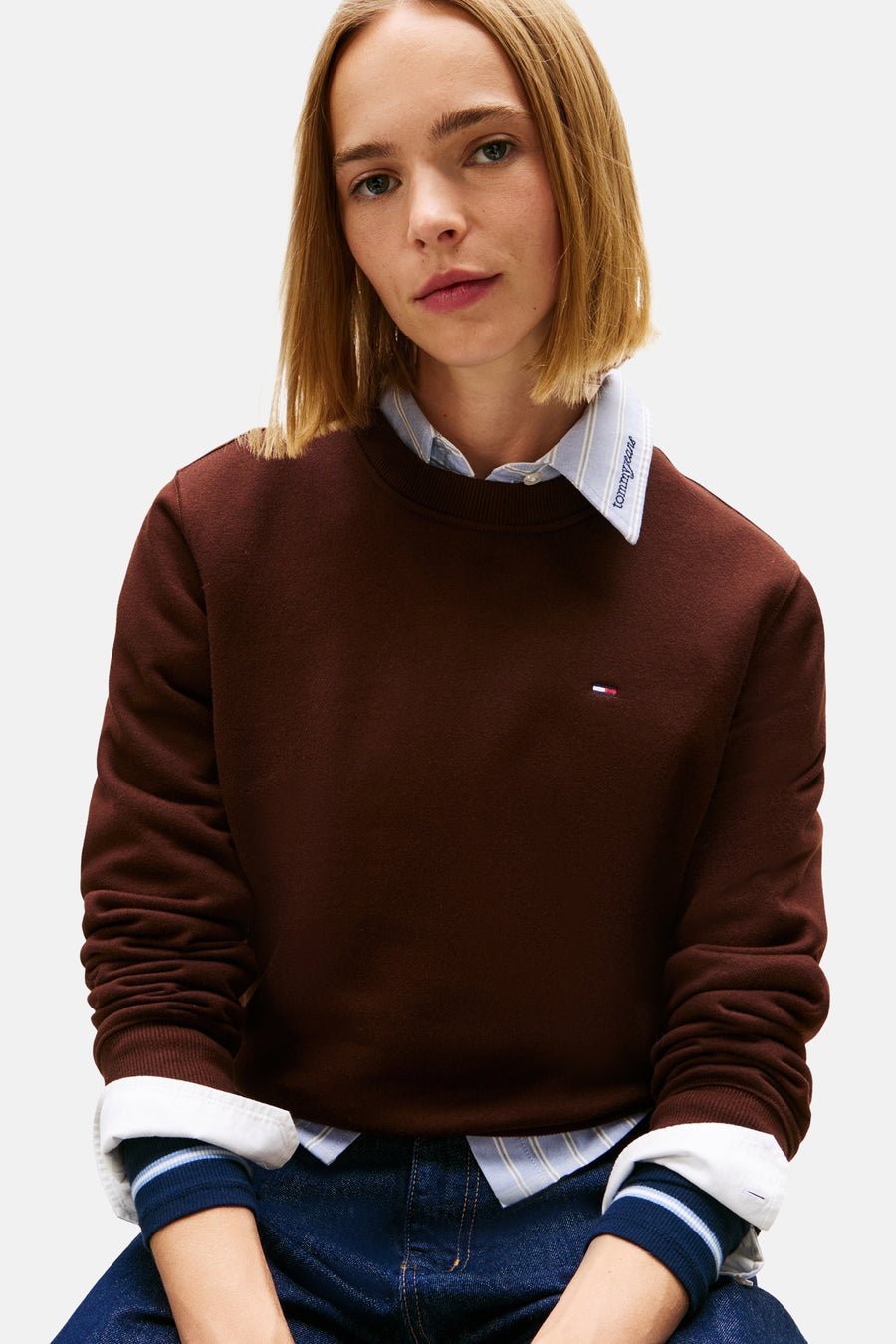 Sweat - brun - TOMMY JEANS