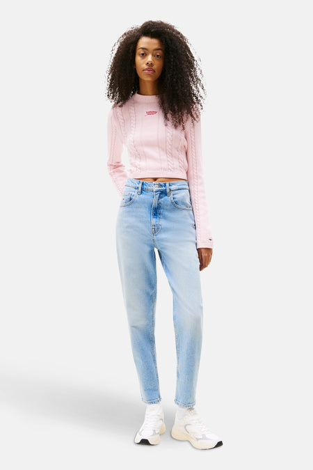 Mom Jeans light blue denim - TOMMY JEANS