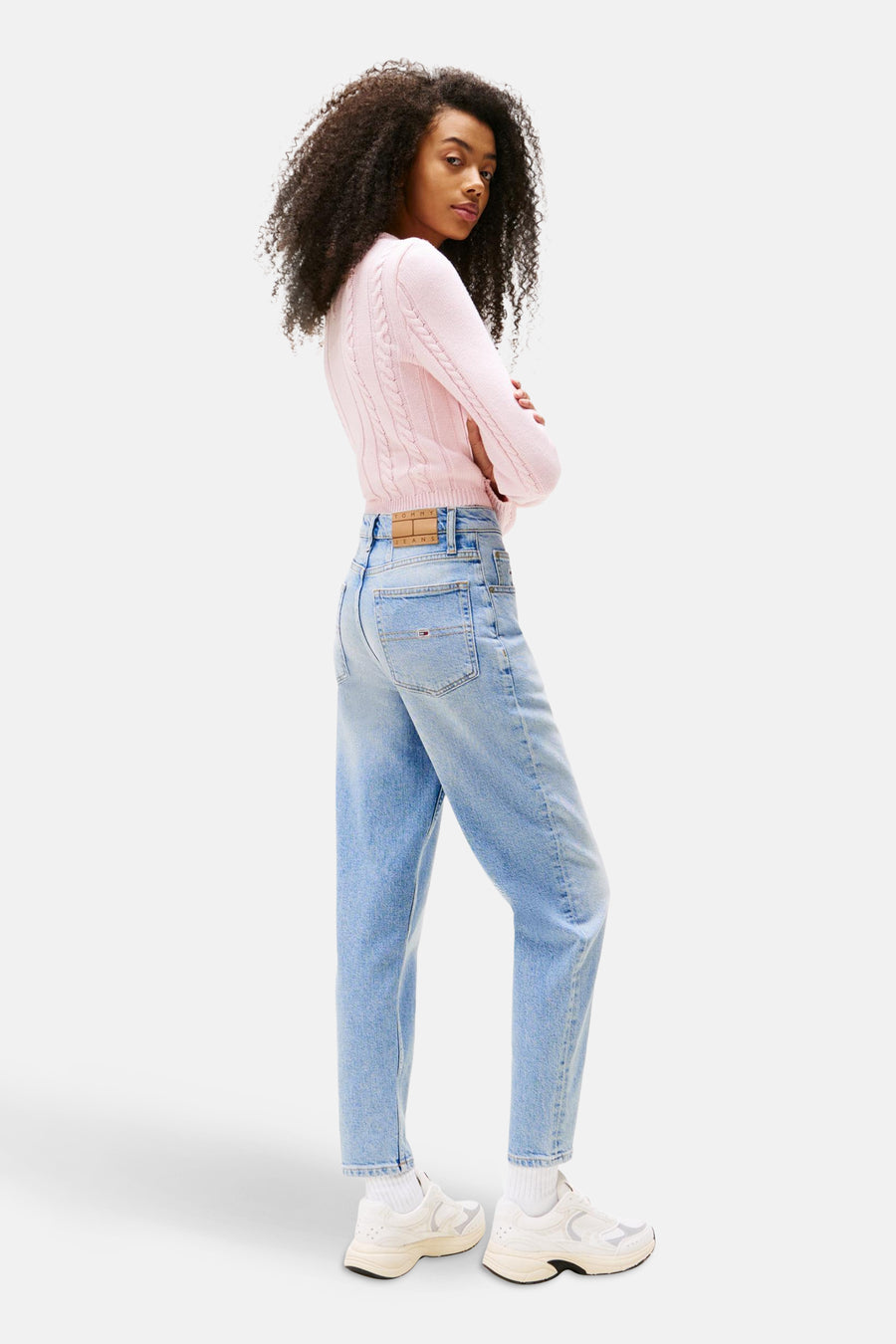 Mom Jeans light blue denim - TOMMY JEANS - TOMMY JEANS