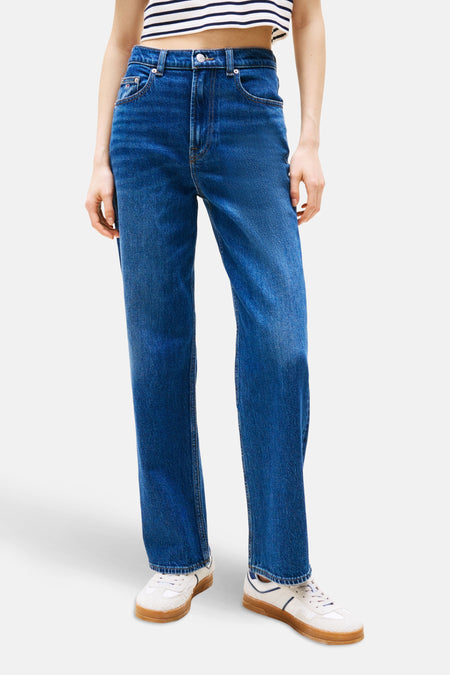 Jeans straight Dark blue denim - TOMMY JEANS