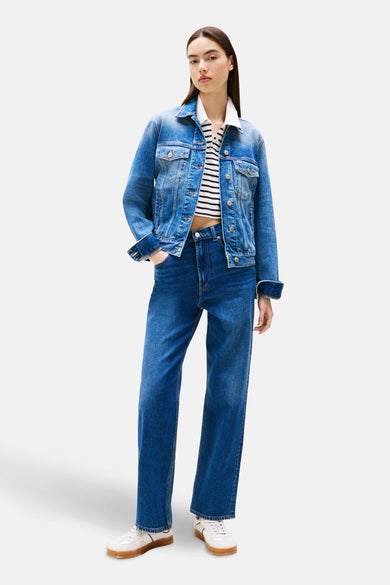 Jeans straight Dark blue denim - TOMMY JEANS