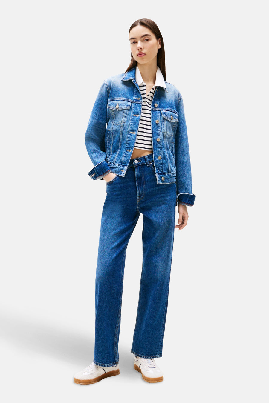 LAYLA - dark blue denim - TOMMY JEANS