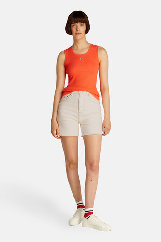 Short white denim - TOMMY JEANS