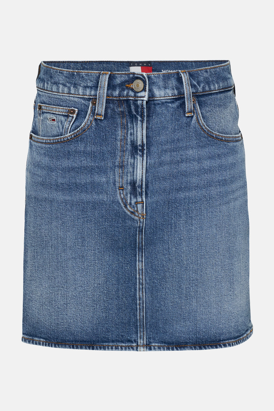 Jupe courte - mid blue denim