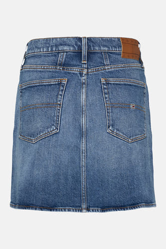 Jupe courte - mid blue denim