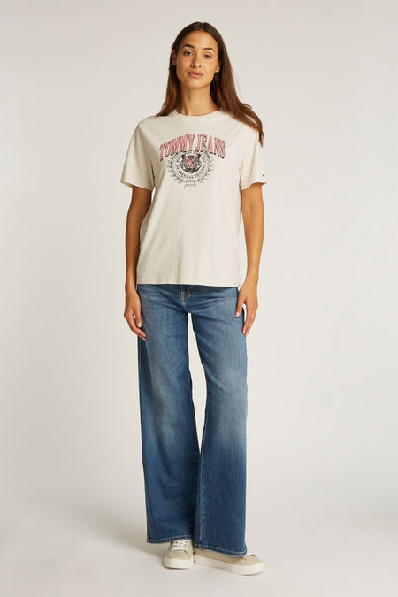 T-shirt à manches courtes - écru
