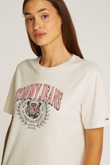 T-shirt à manches courtes - écru