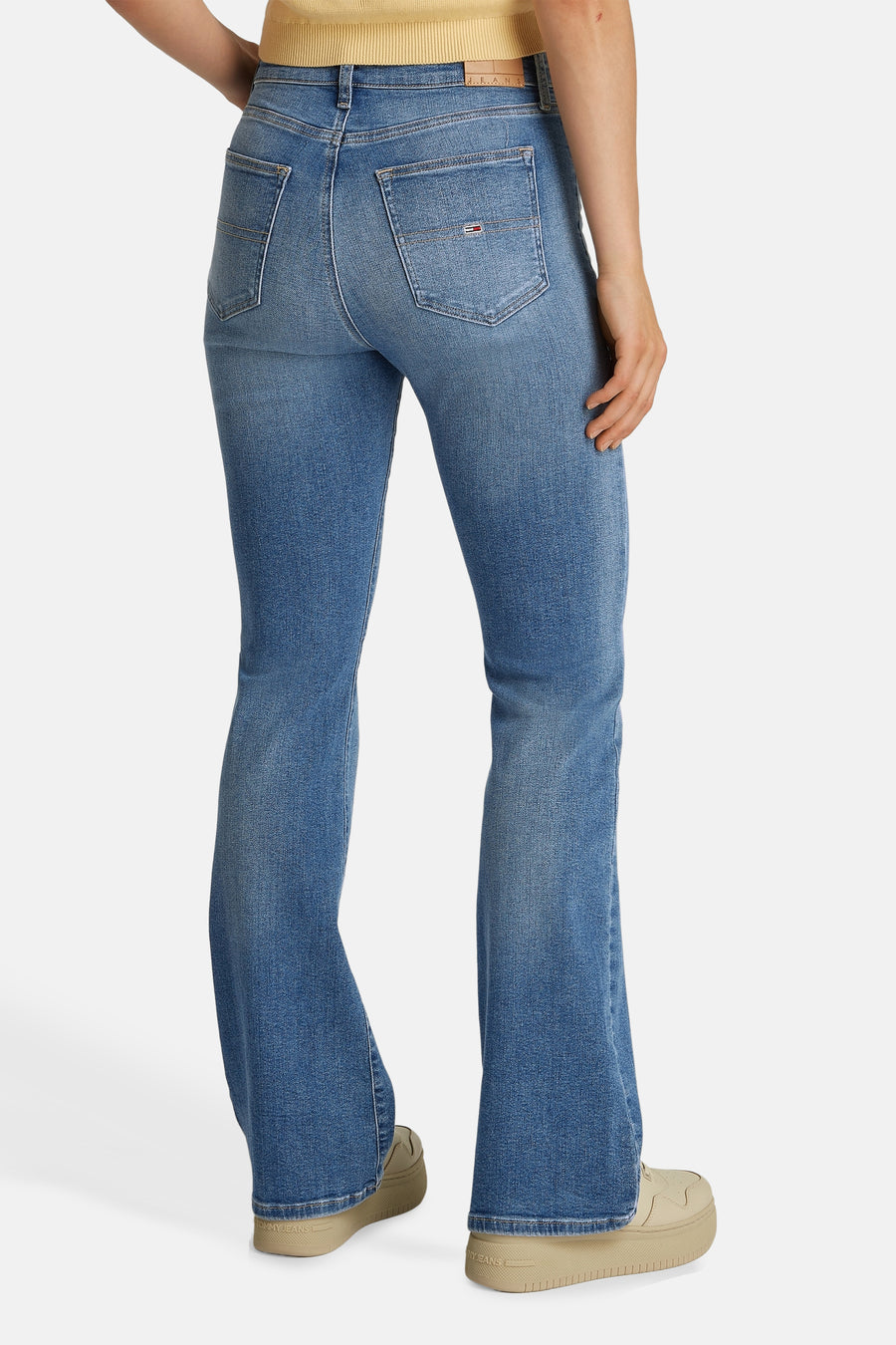 Jeans flared mid blue denim - TOMMY JEANS - TOMMY JEANS