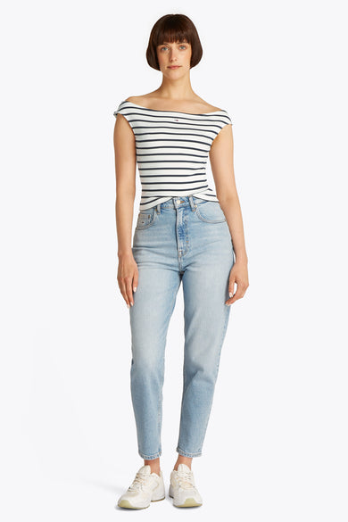 Top (sans manches) Bleu - TOMMY JEANS