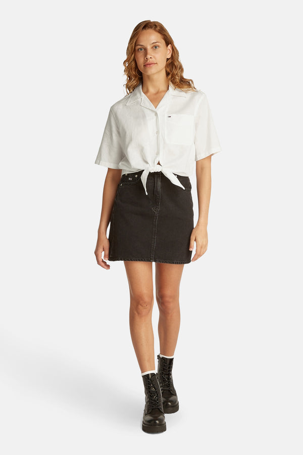 Chemisier (manches courtes) Blanc - TOMMY JEANS
