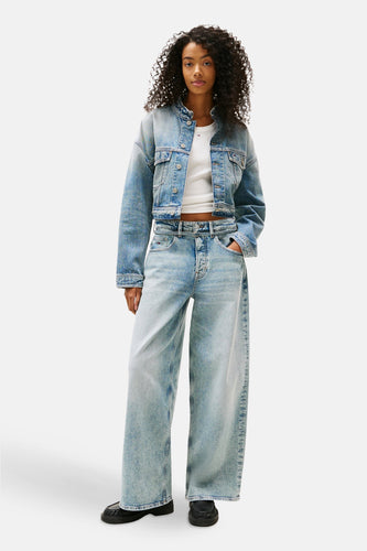 Jeans wide light blue denim - TOMMY JEANS - TOMMY JEANS