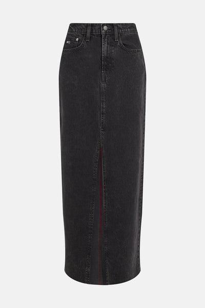 Jupe longue Black denim - TOMMY JEANS