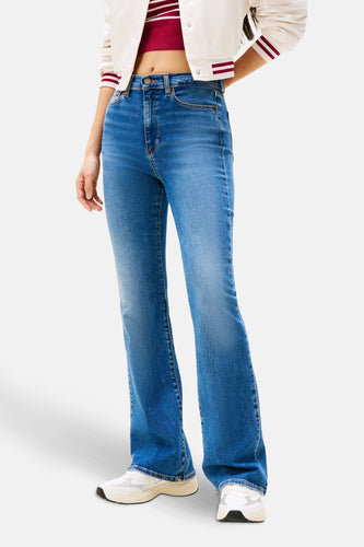Jeans flared mid blue denim - TOMMY JEANS - TOMMY JEANS