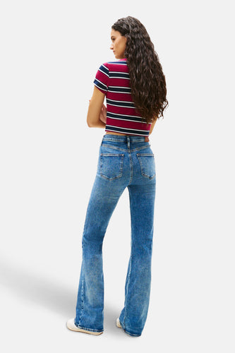 Jeans flared mid blue denim - TOMMY JEANS - TOMMY JEANS