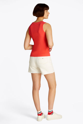 T-shirt à manches courtes - orange - TOMMY JEANS