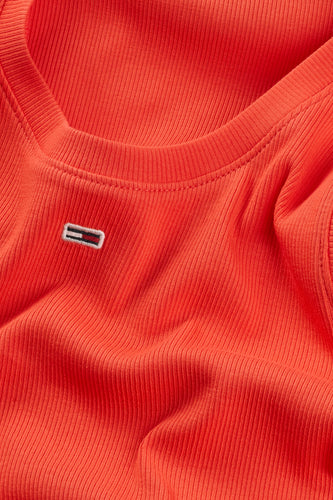 T-shirt à manches courtes - orange - TOMMY JEANS