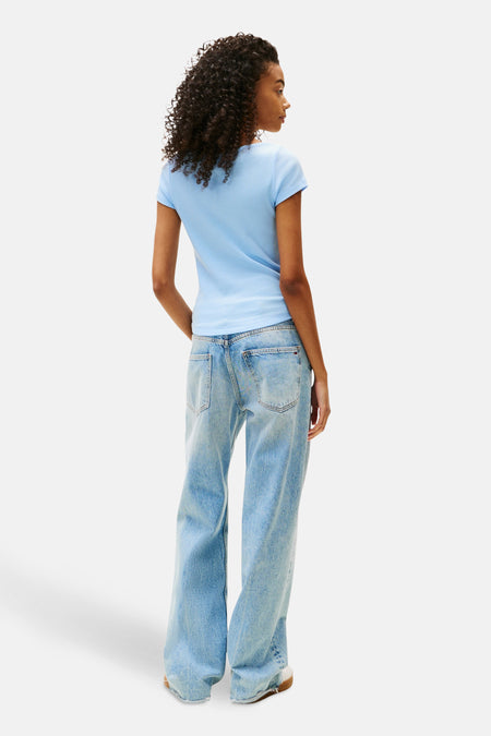 T-shirt à manches courtes - bleu