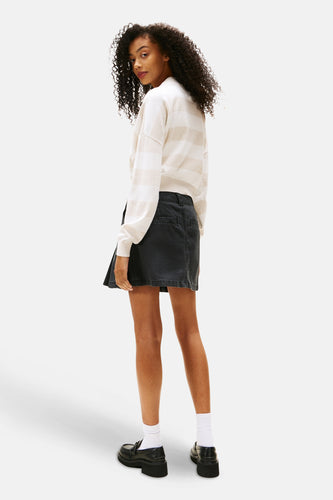 Jupe courte noir - TOMMY JEANS - TOMMY JEANS - 5