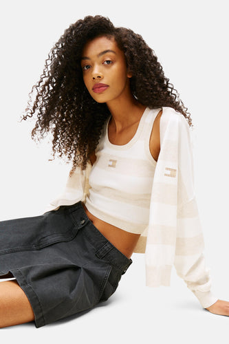 Jupe courte noir - TOMMY JEANS - TOMMY JEANS - 5