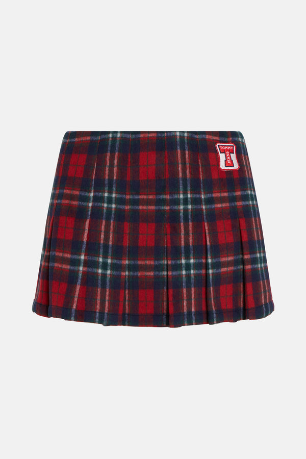 Jupe courte Rouge - TOMMY JEANS