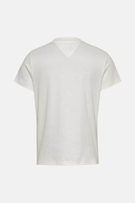 Top uni manche courte Blanc - TOMMY JEANS
