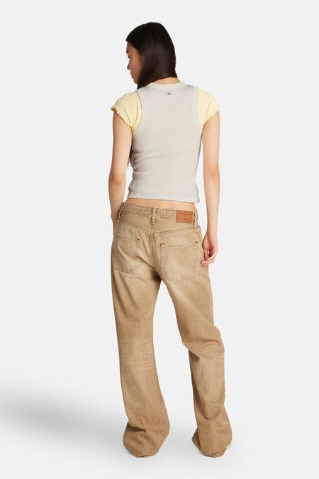 Top (sans manches) Blanc - TOMMY JEANS
