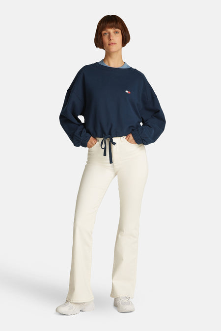 Sweat col O Bleu - TOMMY JEANS