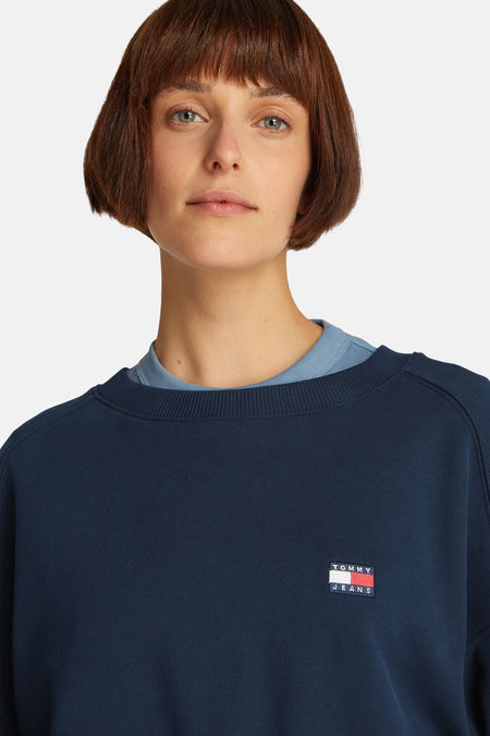 Sweat col O Bleu - TOMMY JEANS