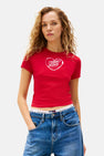 T-shirt à manches courtes - rouge
