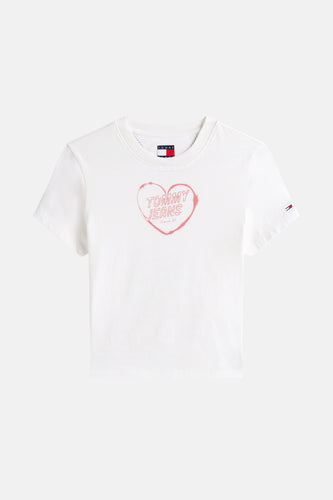 T-shirt à manches courtes - blanc - TOMMY JEANS - 4
